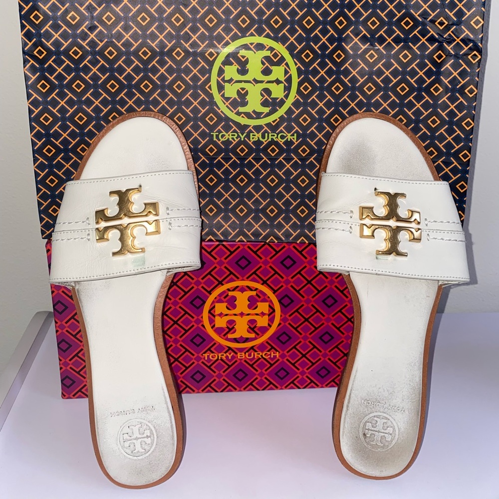 Tory Burch everly slide calf leather size 7